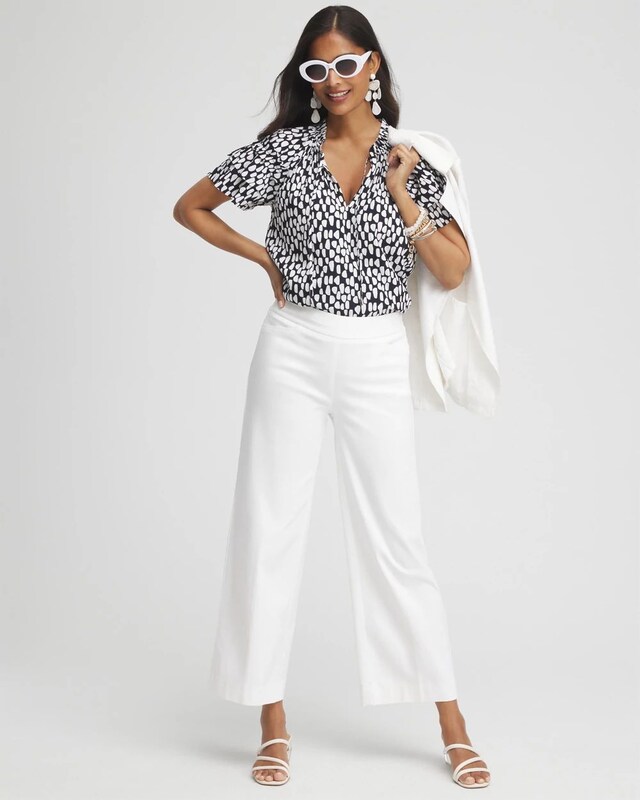 Ruffle Neck Blouse - image 2